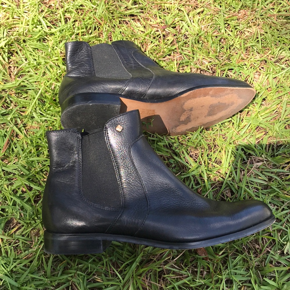 Idols genuine leather booties Sz 8.5
